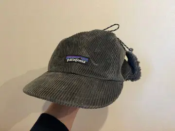 Patagonia 코듀로이 이어 플랩 캡 L 사이즈 그레이