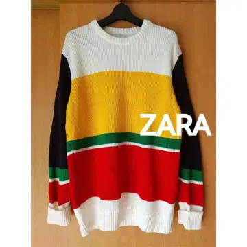 ZARA  배색 니트