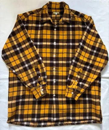 MARCEL LASSANCE / 마르셀 라산스 오픈 카라 울 셔츠