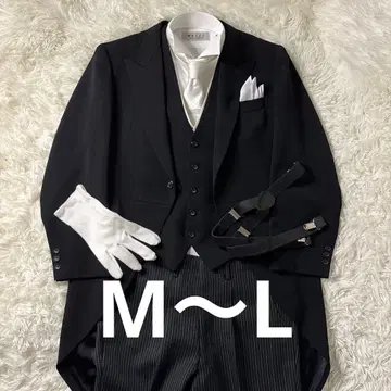 새상품급 럭셔리 세트 A5 결혼식 아버지 모닝 수트 연미복 8점 세트