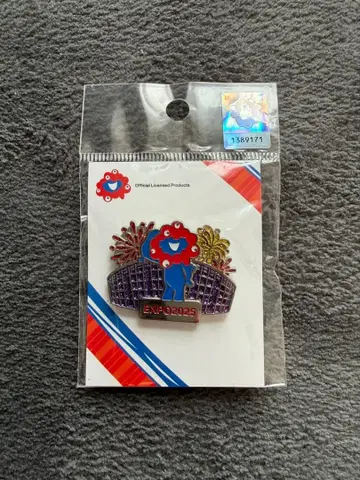 EXPO2025 대지붕 반지 핀 배지