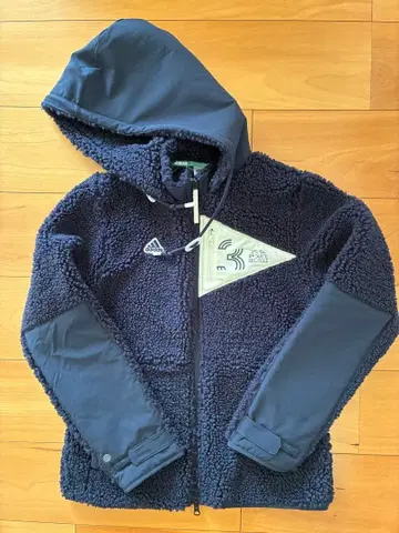 adidas 골프웨어 플리스 자켓 네이비