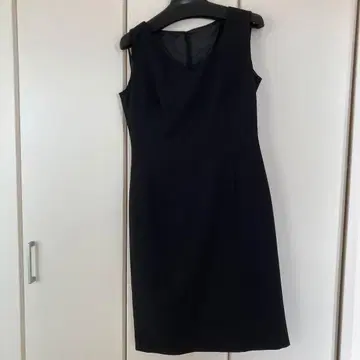 블랙 취업 V넥 원피스 화이트 블라우스 블랙 스커트 3종 세트