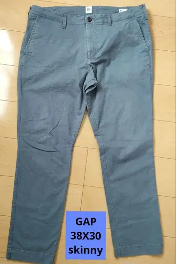 GAP 38X30 스키니 팬츠 파랑