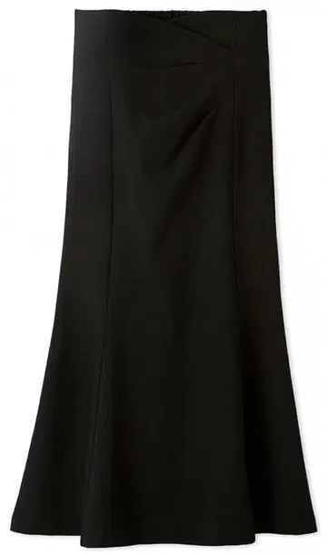 CELFORD 하이웨스트 드레이프 머메이드 스커트