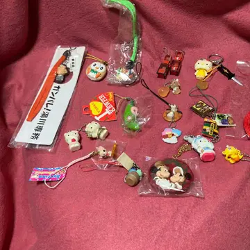 캐릭터 스트랩 세트