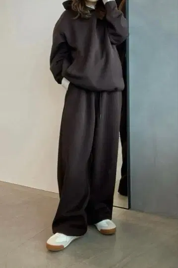 유니클로 C+ 맨투맨 팬츠 S