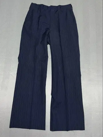 네이비 스트라이프 60s~70s 빈티지 슬랙스