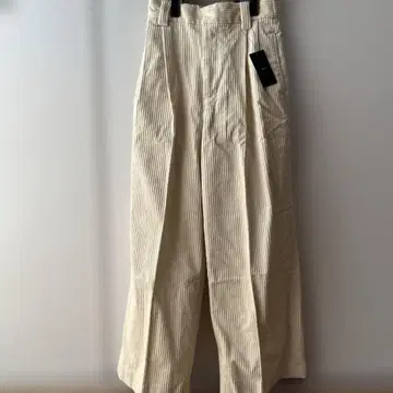 URBAN RESEARCH DOORS 코듀로이 턱 와이드 팬츠
