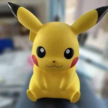 피카츄 플라스틱 저금통! 1주 한정품