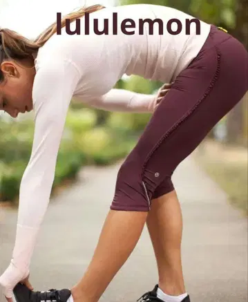 룰루레몬 Run:Fast And Free Crop 사이즈 6