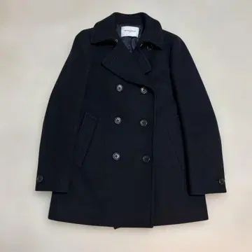UNITED ARROWS 피 코트 네이비