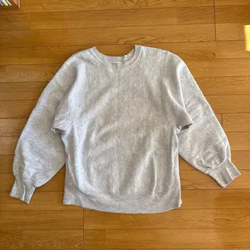 Champion Reverse Weave 멜란지 그레이 M 80s 트리코