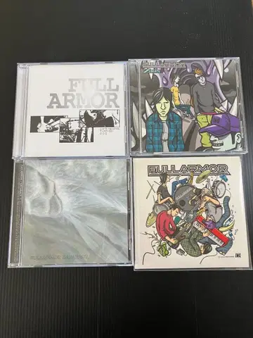 FULLARMOR 풀아머 CD 앨범 4장 세트 스트레이테너