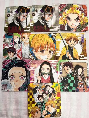 귀멸의 칼날 아트 코스터 렌고쿠, 도우마, 젠이츠 외