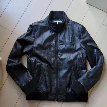 블랙 피그 레더 자켓