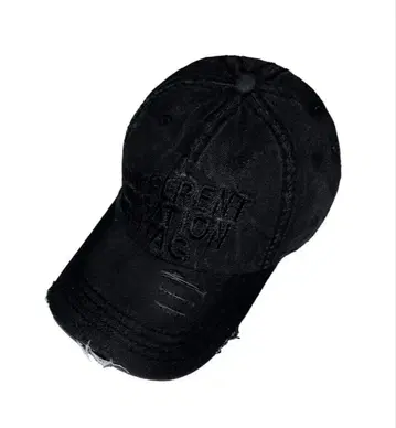 [COSYHARU]Vintage Scratch Denim Ball Cap