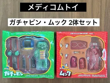[레어] MEDICOM TOY 메디콤토이 가챠핑 무크 2체 세트
