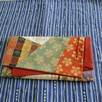 미사용 마름모꼴 스키야부쿠로 일본 정통의상 소품