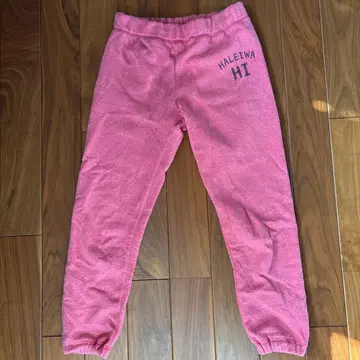 HALEIWA HI 핑크 스웨트 팬츠