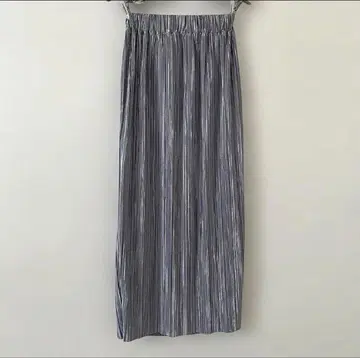 OLIVE des OLIVE 플리츠 스커트 샤인 퍼플 미사용 새상품