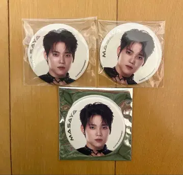 INI 기무라 마사야 XQUARE 캔뱃지