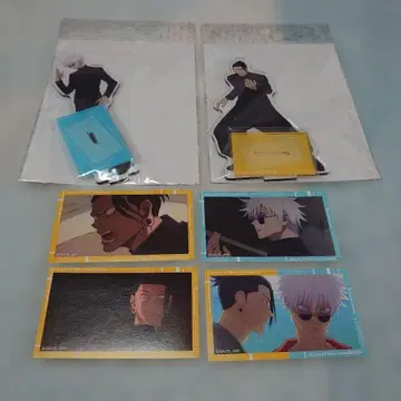 주술회전 회옥 옥절 아크릴 스탠드, 씰 고죠 사토루, 게토 스구루