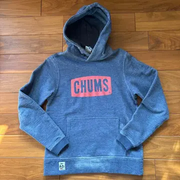 CHUMS 다크 블루 후드티