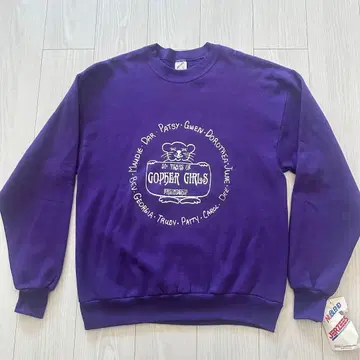 80s 90s Jerzees 저지 맨투맨 USA제 L 데드