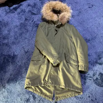 아메리칸 라그 시 3 모즈 코트 카키