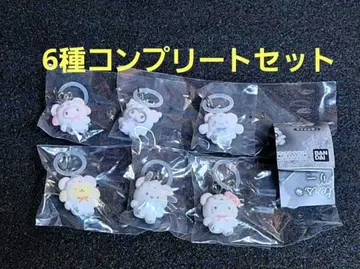 산리오 메지루시 액세서리 복슬복슬 스노우 컴플리트 전 6종