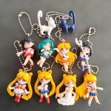 세일러문 캐릭터 키링 9개 세트