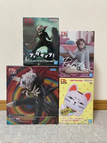 단단단 오카룬(변신) 모모 터보바바 피규어 4종 세트