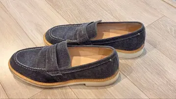 다크 데님 로퍼