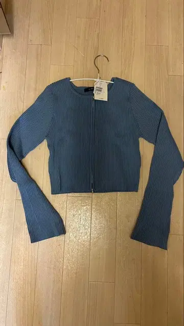 블루 리브 편직 가디건