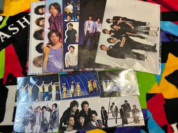 아라시 클리어 파일 스티커 사진 세트