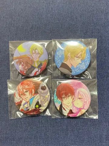 환생 악녀의 블랙 역사 만복 가챠 캔뱃지 4점