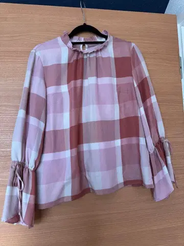 [ Blue Label ] 블라우스 핑크 36