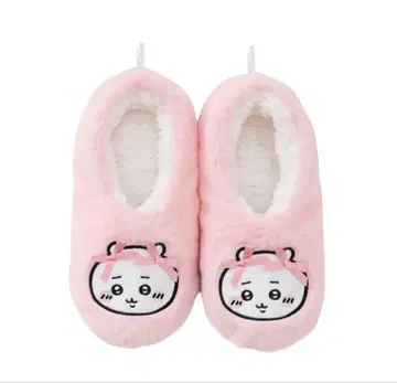 공식 SOCKS 룸슈즈 슬리퍼 치이카와 (먼작귀) 리본