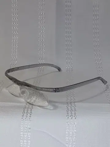 새상품 미사용 하즈키 루페 티타늄 클리어 컬러 샘플 정품 1.6