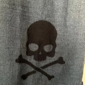 HYDROGEN 스컬 프린트 머플러