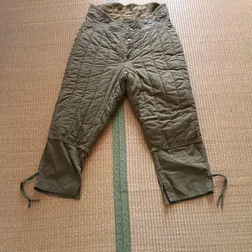 러시아군 퀼팅 팬츠 밀리터리 빈티지