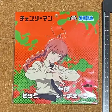 체인소 맨 스탠드 부착 빅 클리어 키체인 아크릴 스탠드 마키마