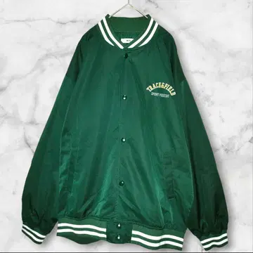 WEGO 위고 바시티 자켓 다크 그린 XL 안감 있음