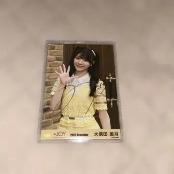 [ 친필 사인 ] 니어조이 오시다 미즈키 브로마이드 츄 3개월 2