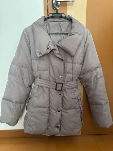 LUNAR 그레이지 벨트 포함 다운 자켓 M