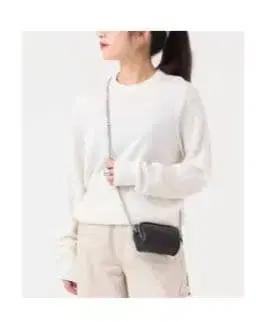 AP STUDIO 스무스 크루넥 풀오버 화이트