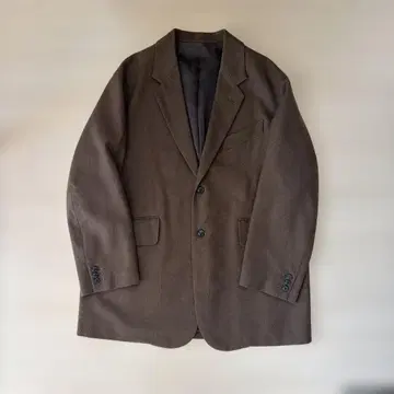 URU 브라운 테일러드 자켓