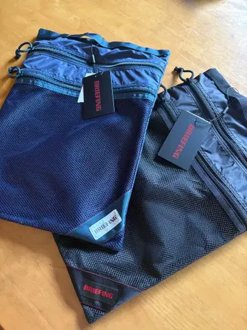 BRIEFING 트래블 파우치 2색 세트