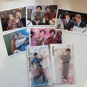 SnowMan 아베 료헤이 아크릴 스탠드 오프샷 세트